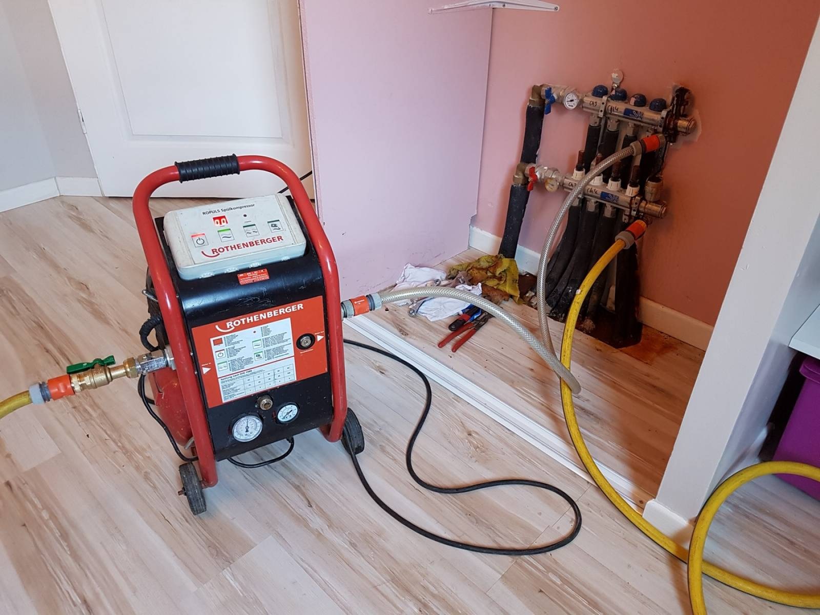 Küçükbakkalköy Vaillant Hermetik Şofben Petek Temizliği